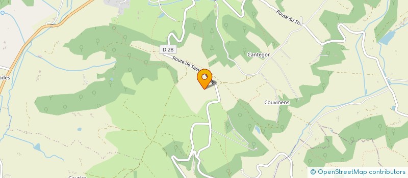 localisation de l'entreprise INDI LAFARGUE BERNARD ET JEANI  LENDOU-EN-QUERCY