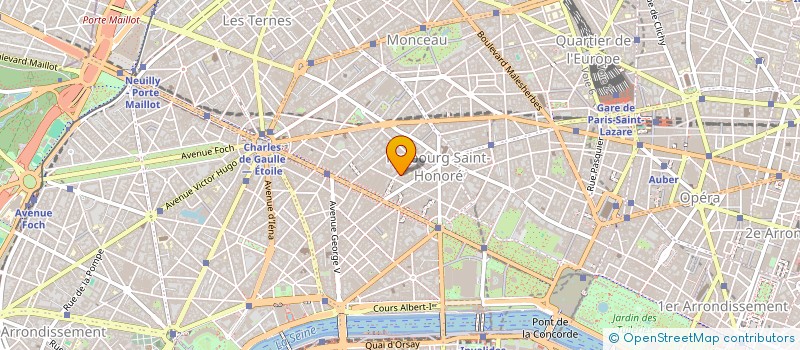 localisation de l'entreprise INDI LAGARDE  PARIS