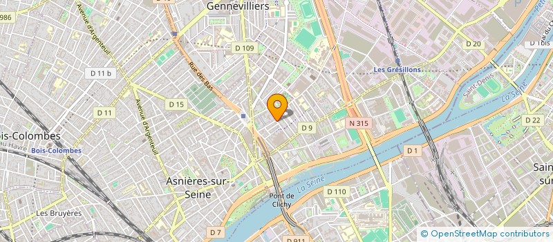 localisation de l'entreprise INDI LAHMIDI KHARBOUCHE à GENNEVILLIERS