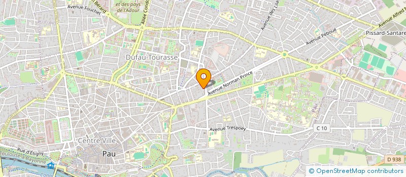 localisation de l'entreprise INDI LANTA à PAU