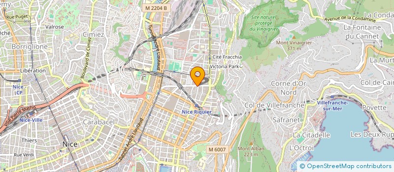 localisation de l'entreprise INDI LANTERI à NICE