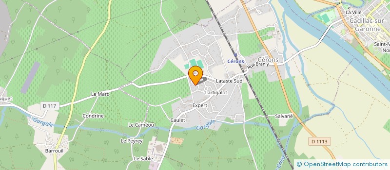 localisation de l'entreprise INDI LAPERGE PAUL ET PIERRE  BARSAC