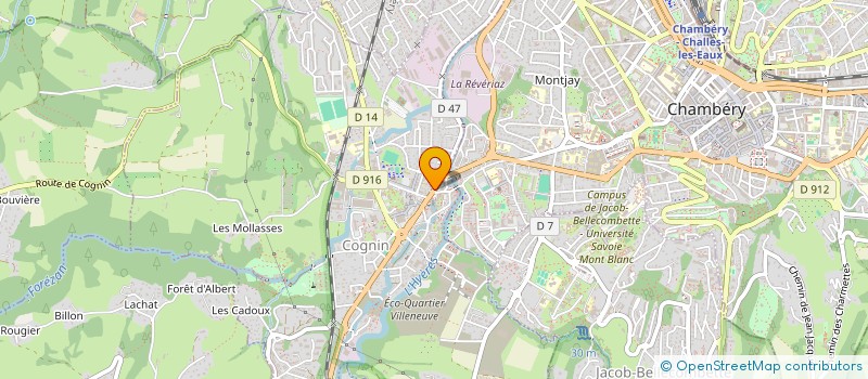 localisation de l'entreprise INDI LE BRIS / LEGUEVAQUES  COGNIN