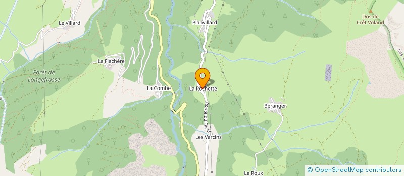 localisation de l'entreprise INDI LE CARPENTIER A C P à LES BELLEVILLE