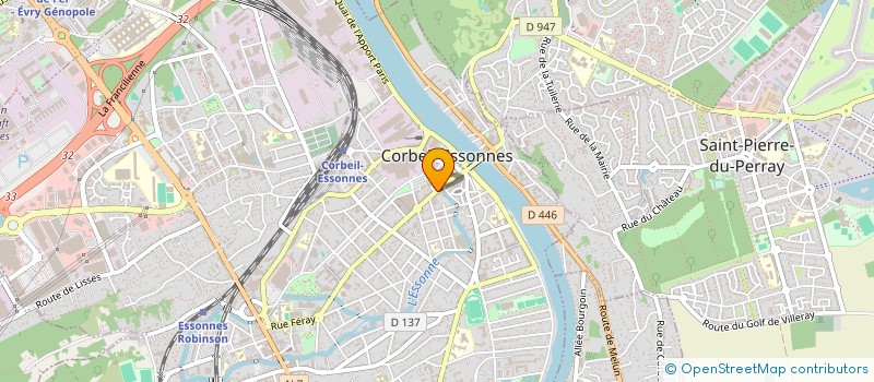 localisation de l'entreprise INDI LENOBLE à CORBEIL-ESSONNES