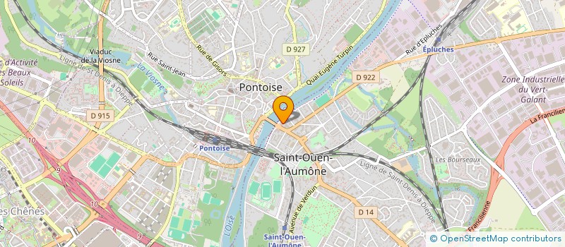 localisation de l'entreprise INDI LETU  SAINT-OUEN-L'AUMONE