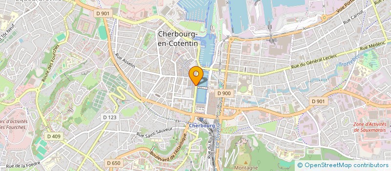 localisation de l'entreprise INDI LHARDY VEDIE à CHERBOURG-EN-COTENTIN