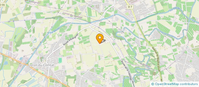 localisation de l'entreprise INDI LIOTIER MONIQUE & CHANTAL  LORIOL-DU-COMTAT