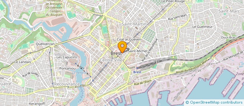 localisation de l'entreprise INDI LOXQ  BREST