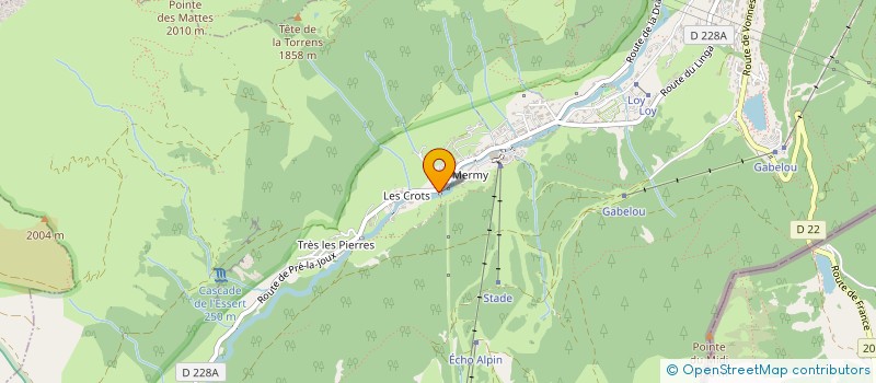 localisation de l'entreprise INDI LUNNEKER  CHATEL