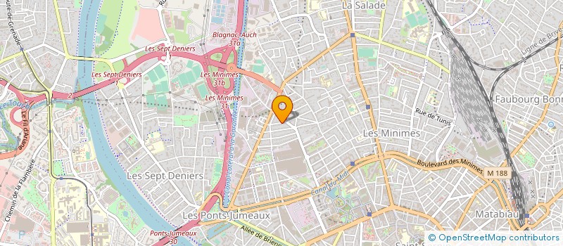 localisation de l'entreprise INDI MARCIE BOU  TOULOUSE