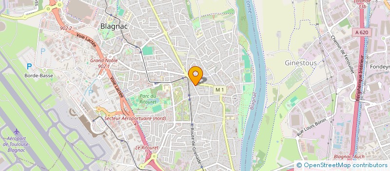 localisation de l'entreprise INDI MARQUEZ CAZES à BLAGNAC