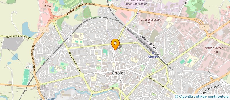 localisation de l'entreprise INDI MATHIEU DE VIENNE à CHOLET