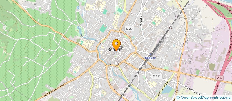 localisation de l'entreprise INDI MURATIER BRIED à BEAUNE