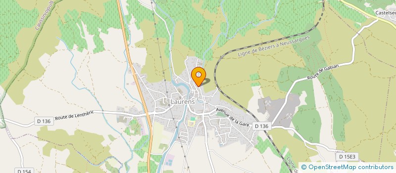 localisation de l'entreprise INDI MURRAY, PAUL ET PARRY, JULIA  LAURENS