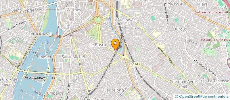 localisation de l'entreprise INDI NECTOUX SARDA à TOULOUSE