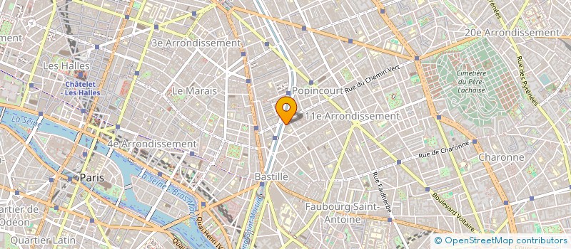 localisation de l'entreprise INDI NEGRIER  PARIS