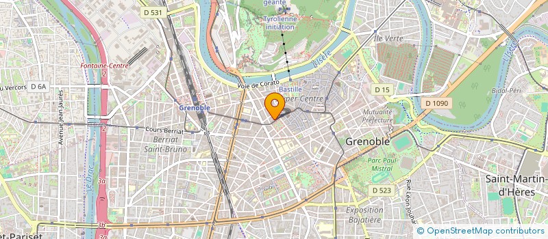localisation de l'entreprise INDI NEYTON à GRENOBLE