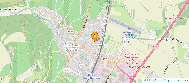 localisation de l'entreprise INDI PALE à NUITS-SAINT-GEORGES