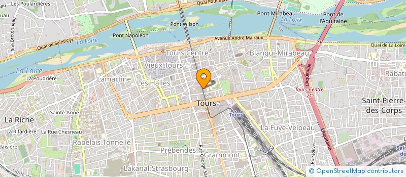 localisation de l'entreprise INDI PERRAULT  TOURS