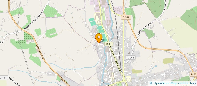 localisation de l'entreprise INDI RAYNAUD à LISIEUX