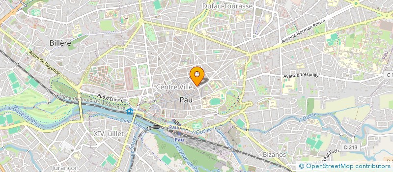 localisation de l'entreprise INDI RAZAFIMANOHIHAJA ANDRIANOMBANA BRUN FLORENCE à PAU