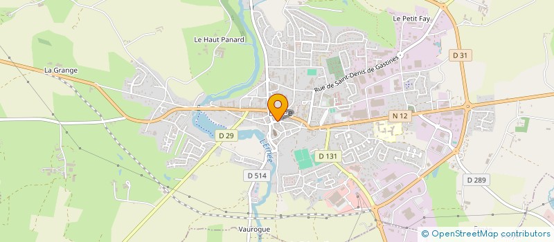 localisation de l'entreprise INDI RENARD BEERNAERT  ERNEE