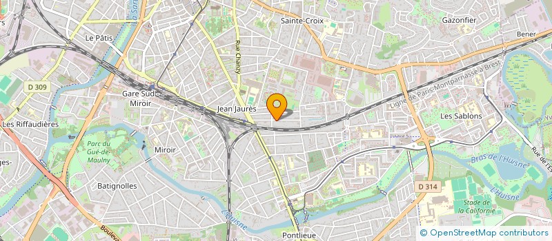 localisation de l'entreprise INDI RIGOT  LE MANS