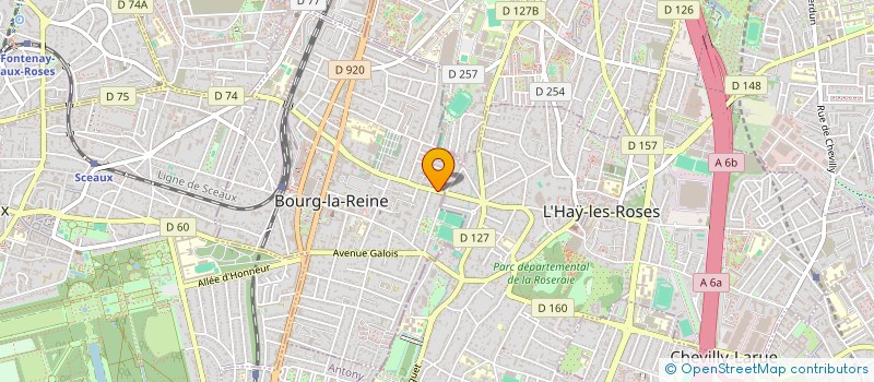 localisation de l'entreprise INDI RONDEL ET MEUNIER à BOURG-LA-REINE