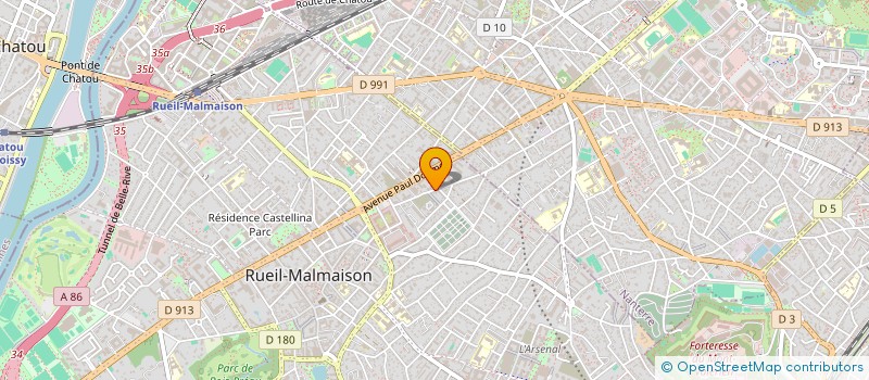 localisation de l'entreprise INDI ROSSI à RUEIL-MALMAISON