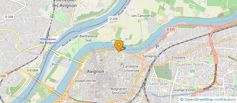 localisation de l'entreprise INDI ROSSI ET TORT  AVIGNON