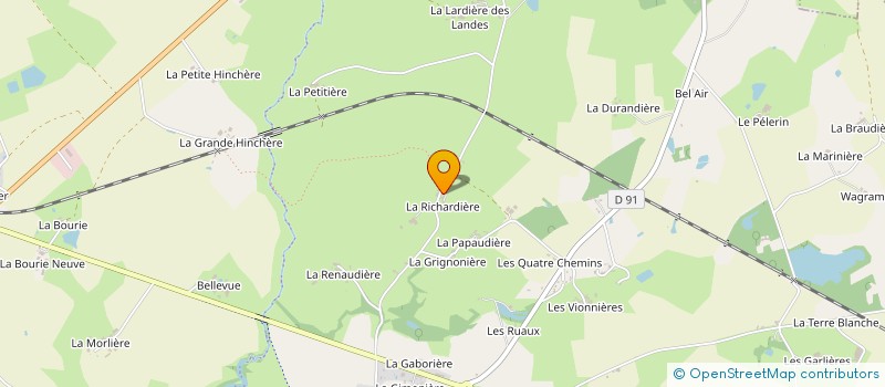 localisation de l'entreprise INDI ROTUREAU CLEMENT ET BERNARD à SEVREMOINE