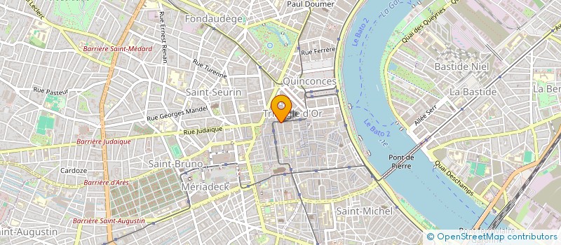 localisation de l'entreprise INDI ROULLET  BORDEAUX