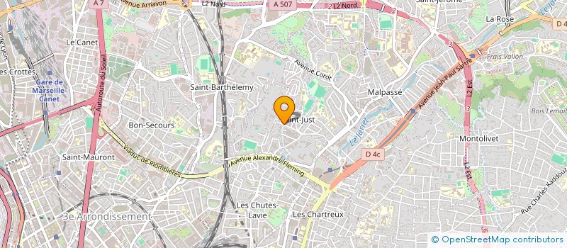 localisation de l'entreprise INDI ROURE à MARSEILLE