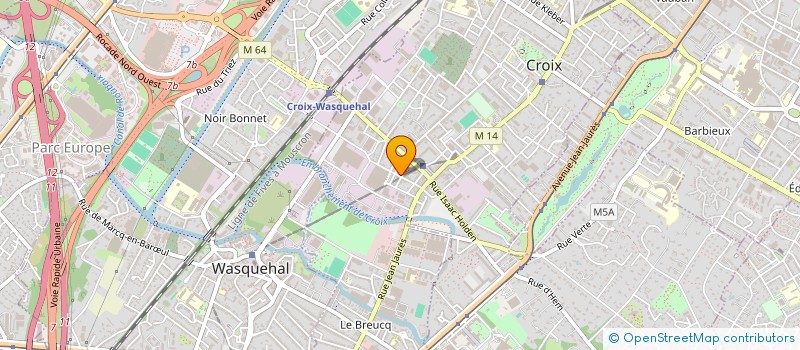 localisation de l'entreprise INDI SABBE JEAN ET CONSORTS à CROIX