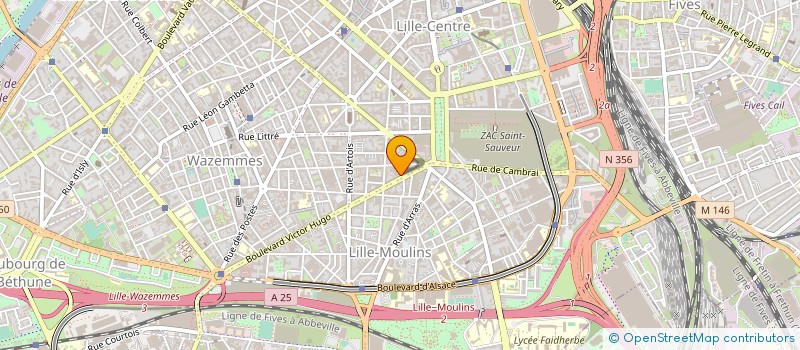 localisation de l'entreprise INDI SARL à LILLE