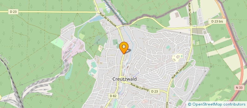 localisation de l'entreprise INDI SCHIRRA JEAN ET LUCIEN  CREUTZWALD