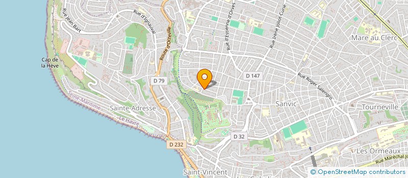 localisation de l'entreprise INDI TESTARD à LE HAVRE