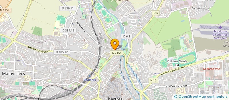 localisation de l'entreprise INDI THOMAS NIAUFRE à CHARTRES