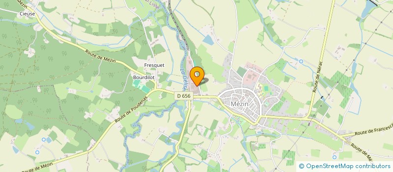 localisation de l'entreprise INDI URTHALER LOCATION DE LOCA  MEZIN