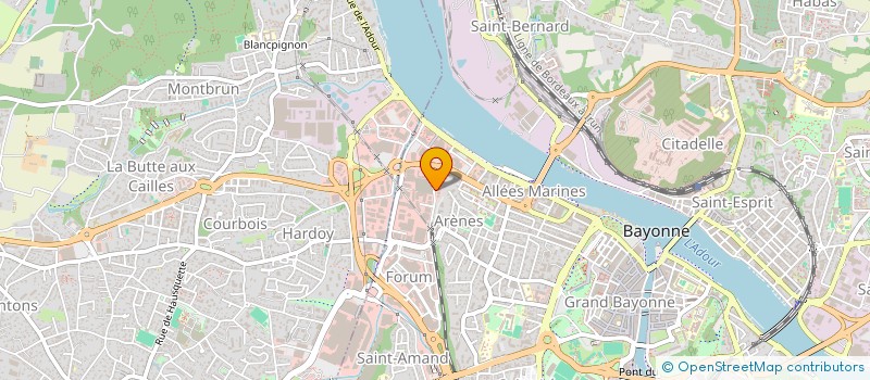 localisation de l'entreprise INDI VANHEMS à BAYONNE