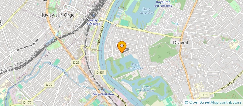 localisation de l'entreprise INDI VERDIER à DRAVEIL