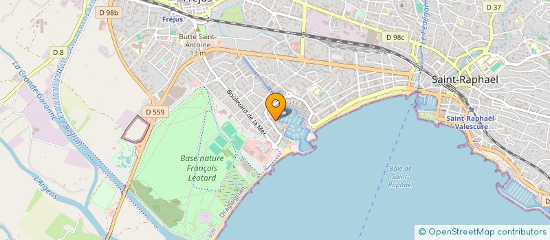 localisation de l'entreprise INDI VIGNA ELIANA SIMONIGH SIL à FREJUS