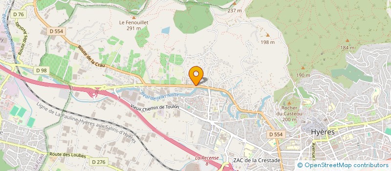 localisation de l'entreprise INDI VINCENT MICHEL ET YVON  HYERES