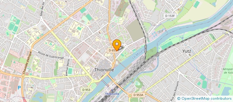 localisation de l'entreprise INDI WEILL JEAN CLAUDE CLAIRET à THIONVILLE