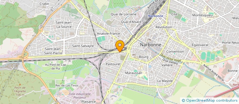 localisation de l'entreprise INDIA'NAAN  NARBONNE