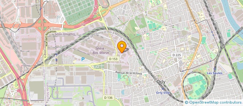 localisation de l'entreprise INDIA ROSE  ORLY