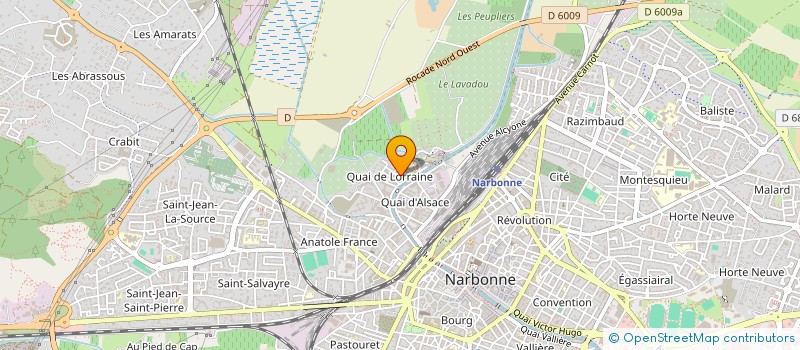 localisation de l'entreprise INDIAN AROMA  NARBONNE