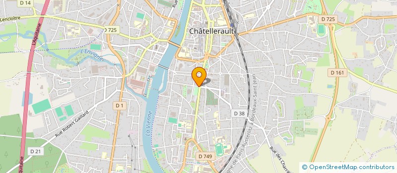 localisation de l'entreprise INDIAN CHEF à CHATELLERAULT