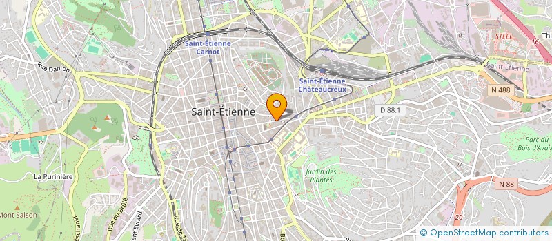 localisation de l'entreprise INDIAN MOD  SAINT-ETIENNE